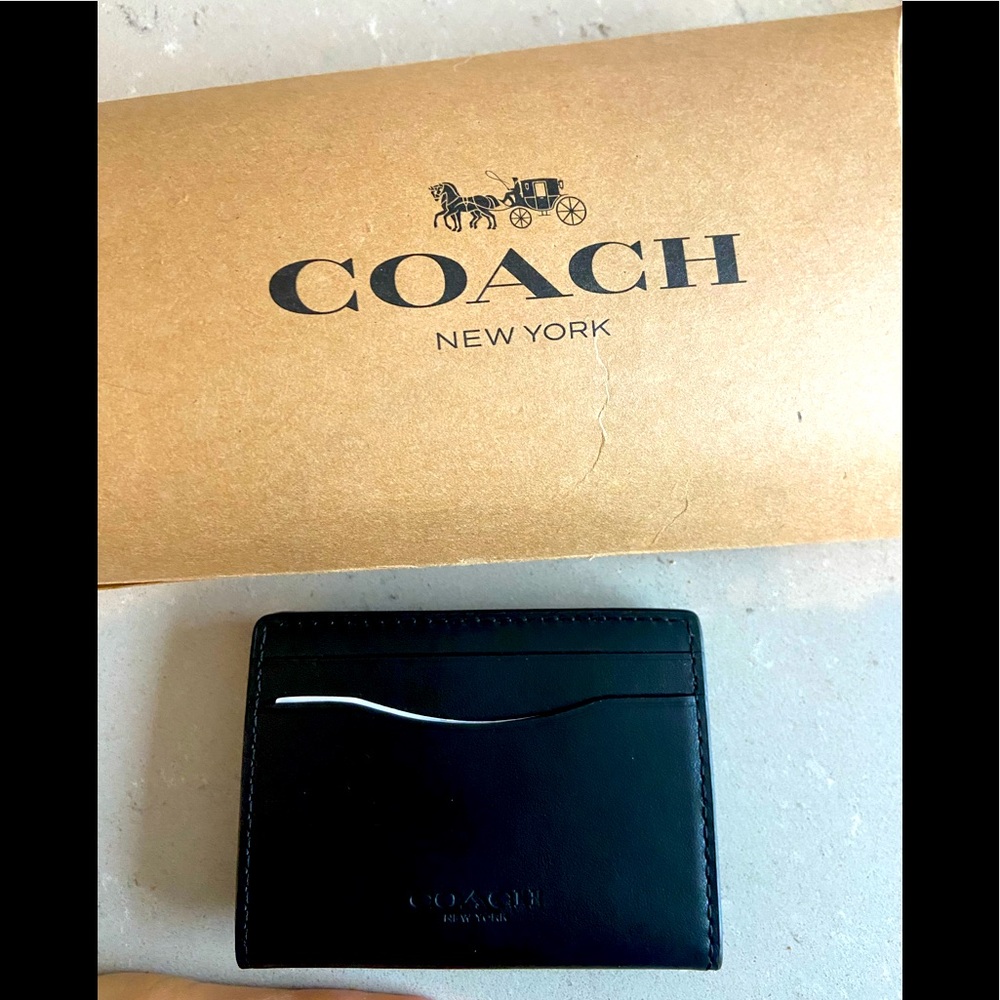Coach Wallet - NWT - Leather - Men’s